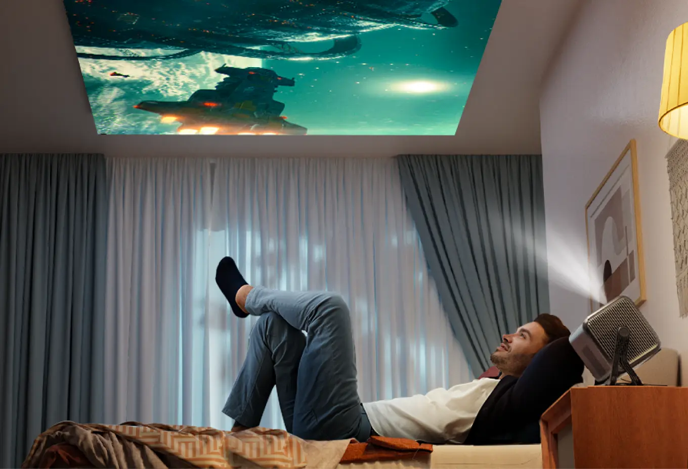 Ultimea Nova C40 Full HD Bluetooth Portable Projector