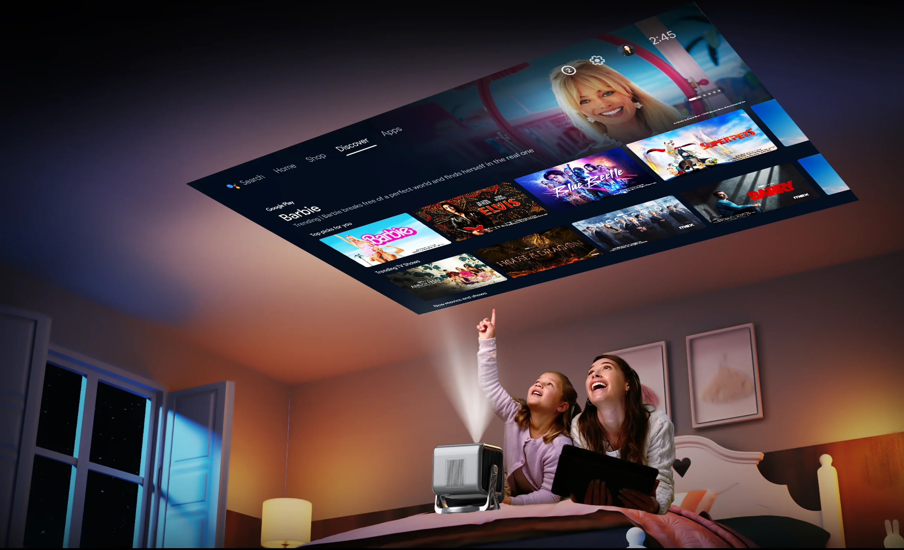 Ultimea Nova C40 Full HD Bluetooth Portable Projector