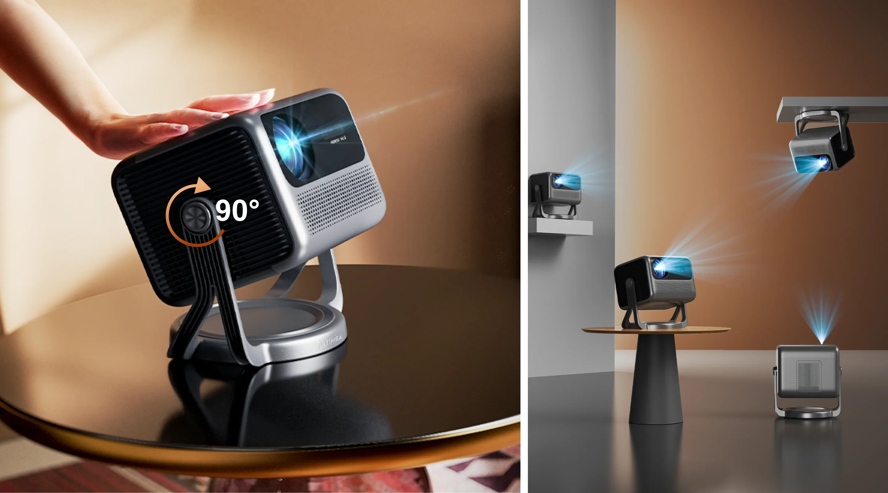 Ultimea Nova C40 Full HD Bluetooth Portable Projector