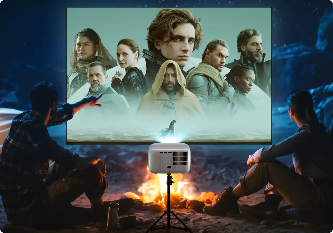 ULTIMEA Apollo P10 Full HD 1080P Decoding WIFI Mini Portable Projector