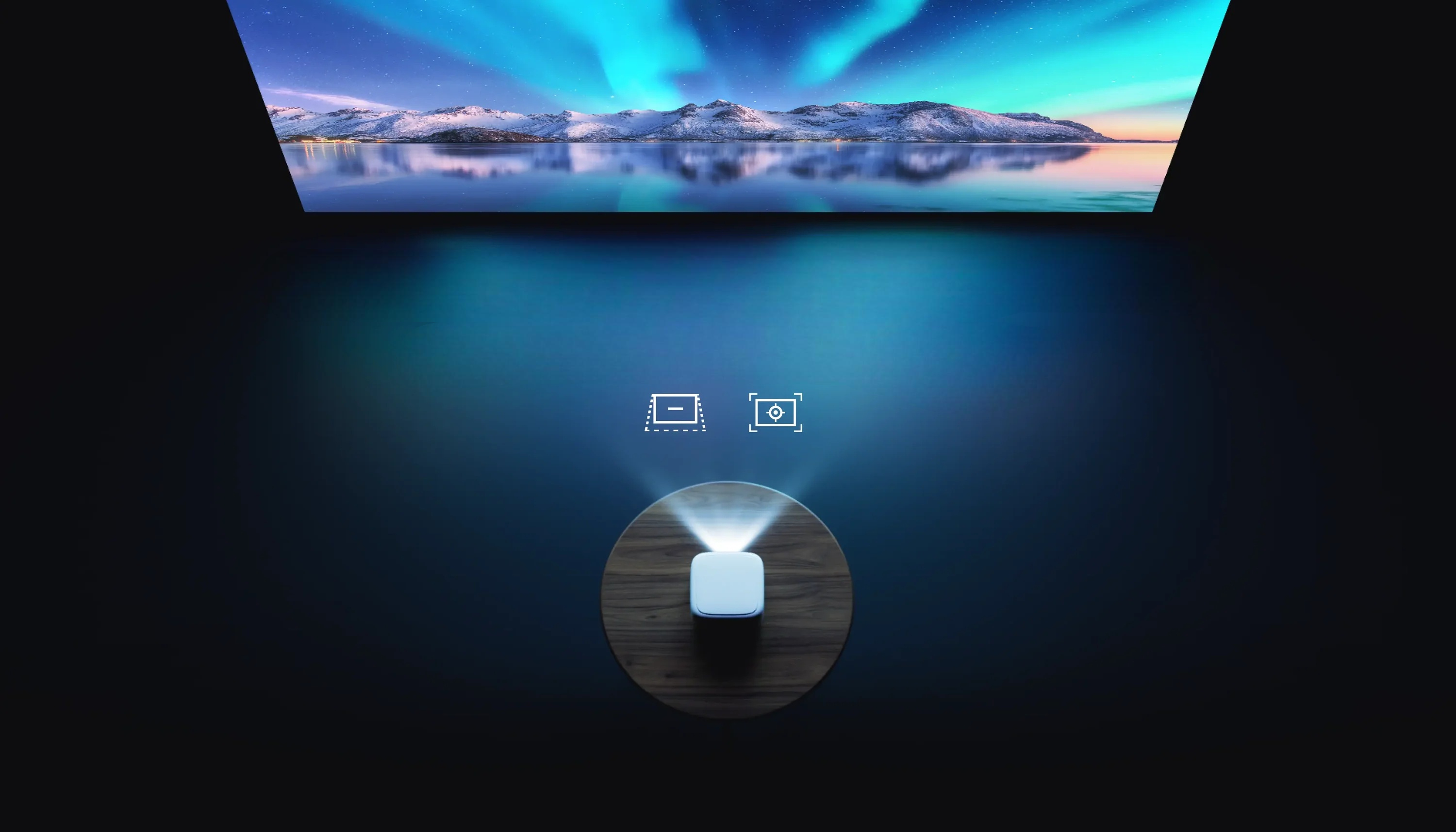 ULTIMEA Apollo P10 Full HD 1080P Decoding WIFI Mini Portable Projector