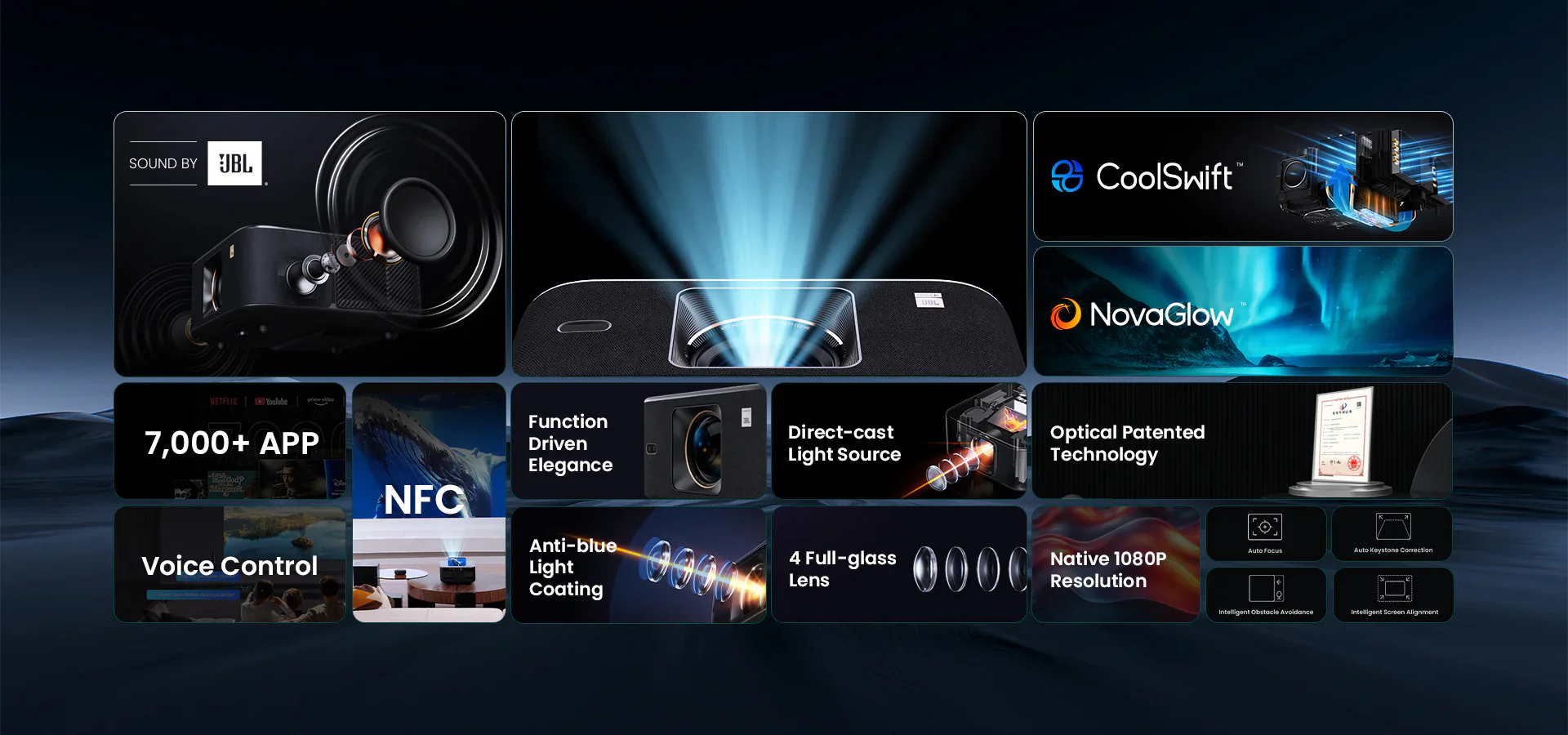 Yaber K3 Pro Smart Projector