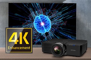 Epson PowerLite L795SE Short Throw 3LCD Laser Projector with 4K Enhancement