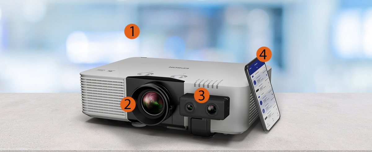 Epson PowerLite L690U WUXGA 3LCD Laser Projector