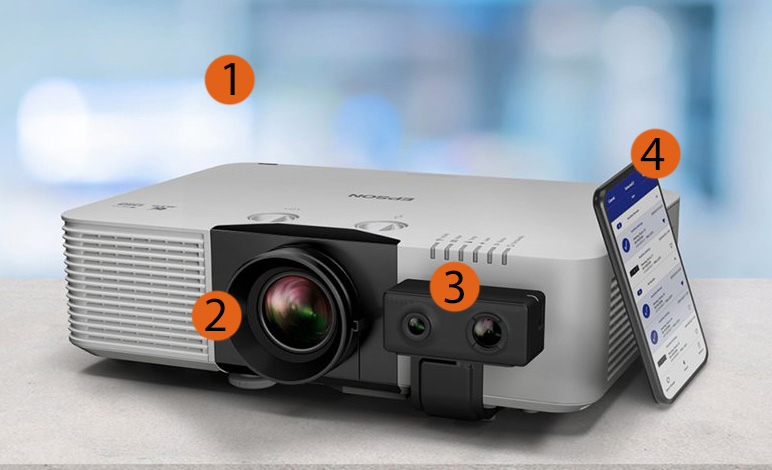 Epson PowerLite L690U WUXGA 3LCD Laser Projector