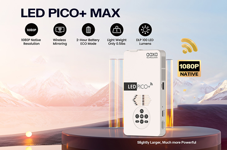 AAXA LED PICO+ MAX Projector