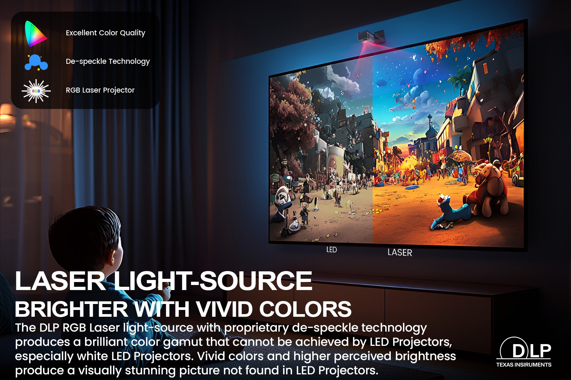 AAXA M8 UST Laser Projector