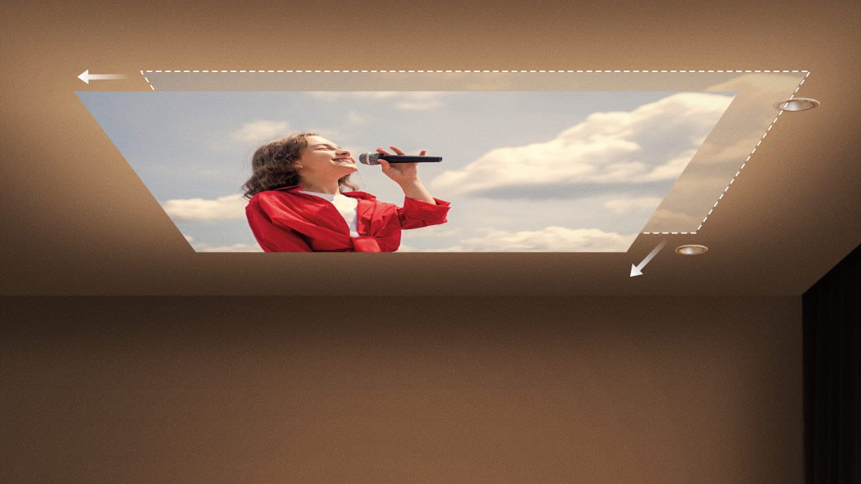 BenQ GV32 DLP 1080p 500lm BenQ Ceiling Projector