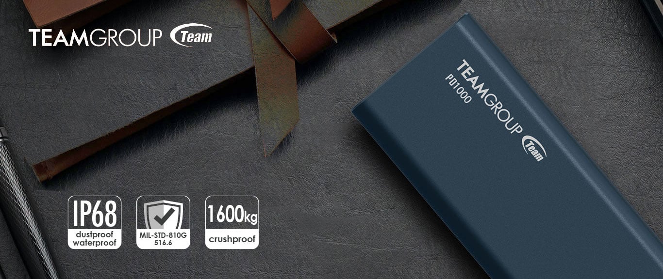 Team Group PD1000 IP68 Portable SSD