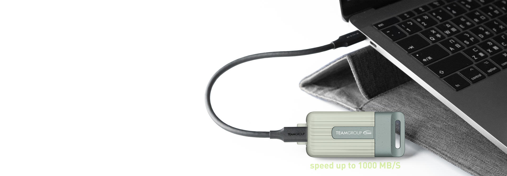 Team Group PD20 ECO USB type-C mini external SSD