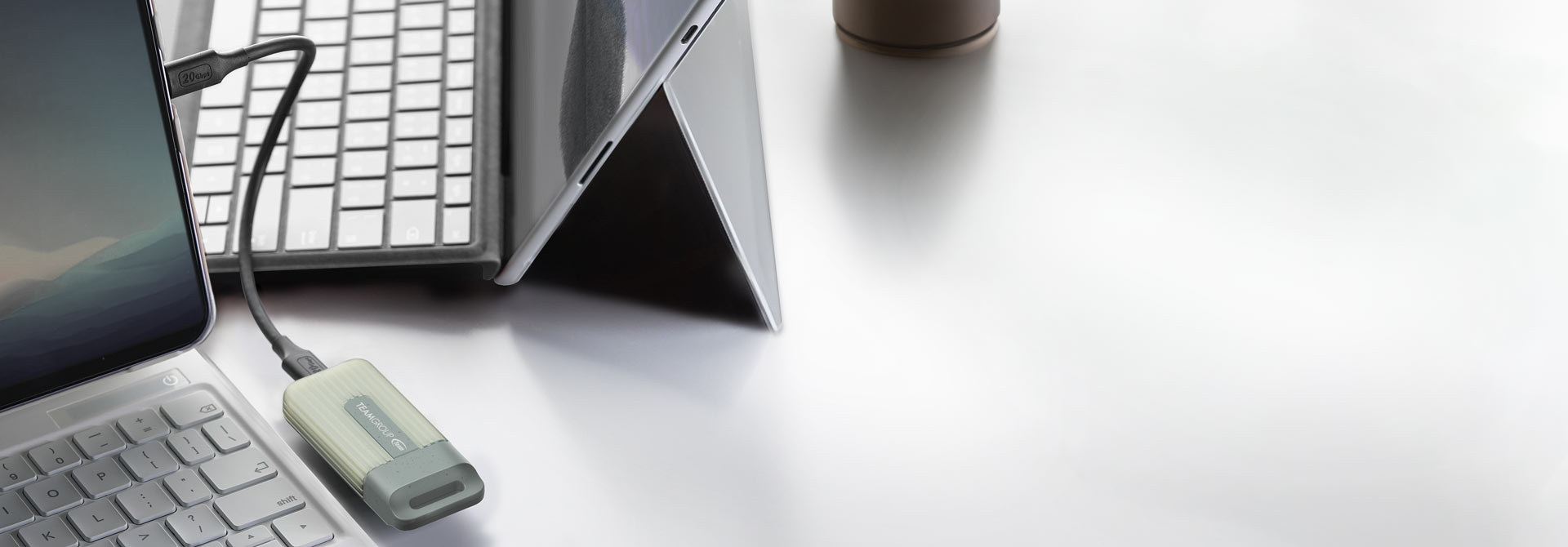 Team Group PD20 ECO USB type-C mini external SSD