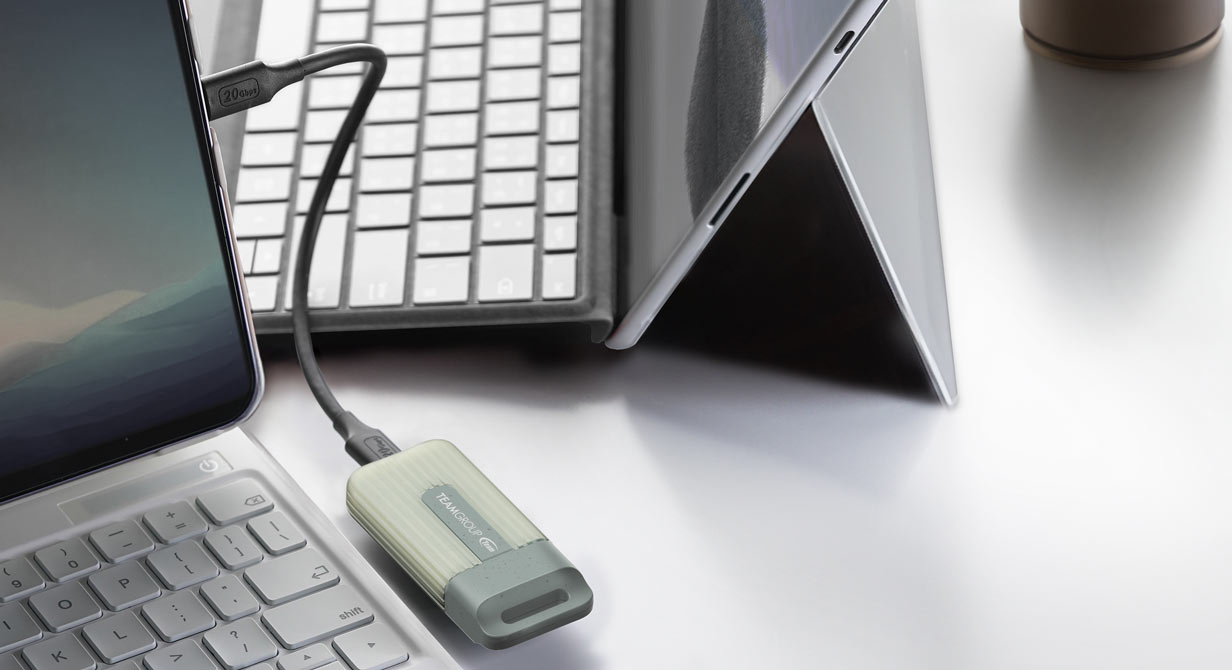 Team Group PD20 ECO USB type-C mini external SSD