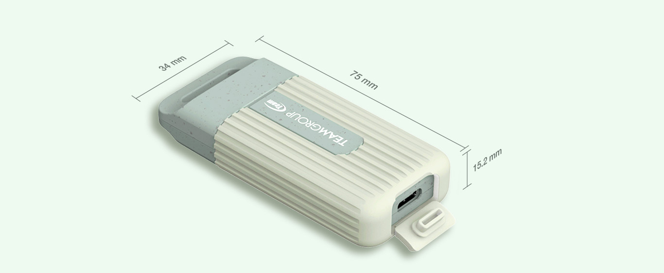 Team Group PD20 ECO USB type-C mini external SSD