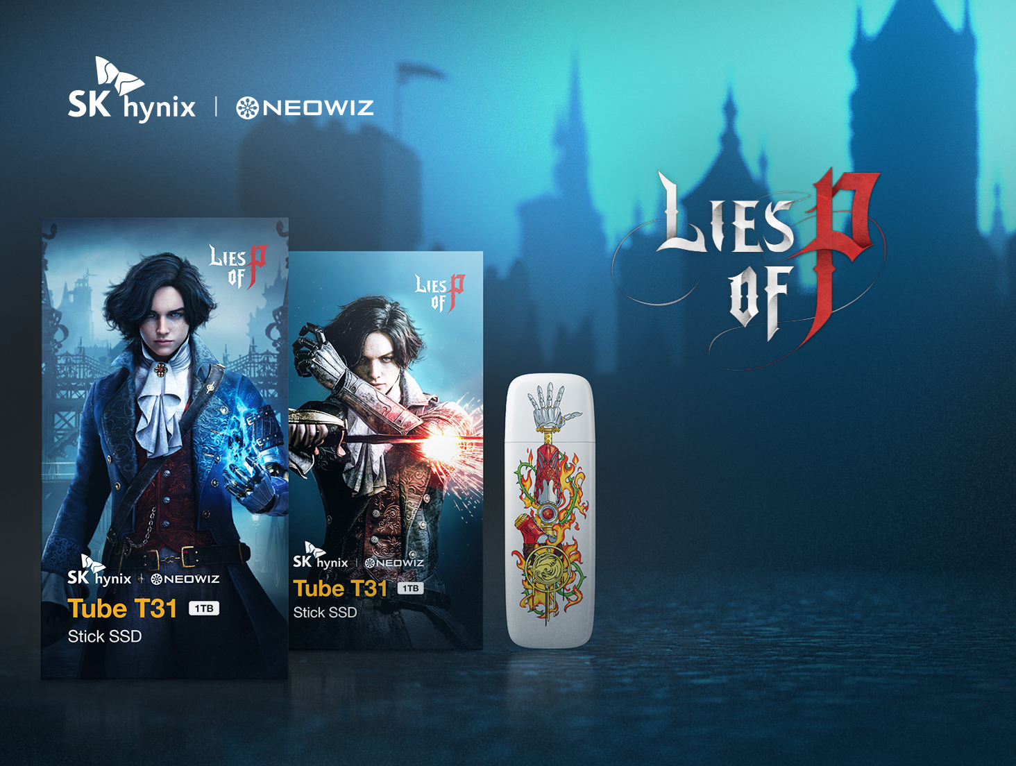 SK hynix Tube T31 Stick SSD Lies of P Limited Edition 