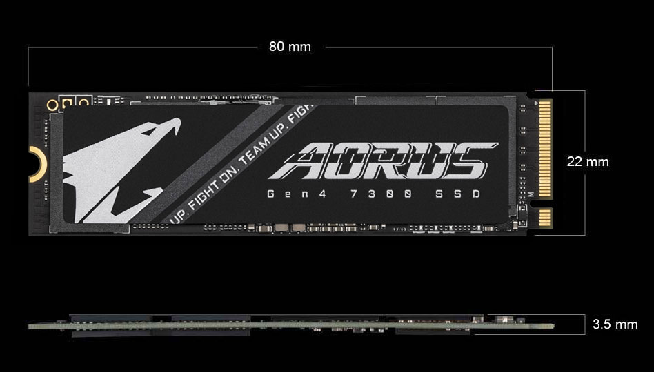 GIGABYTE AORUS Gen4 7300 SSD