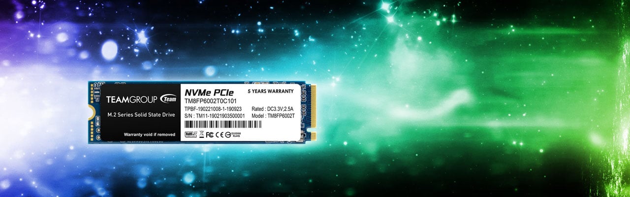 TEAMGROUP MP33 2TB SLC Cache 3D NAND TLC NVMe 1.3 PCIe Gen3x4 M.2 2280  Internal Solid State Drive SSD (Read/Write Speed up to 1,800/1,500 MB/s)