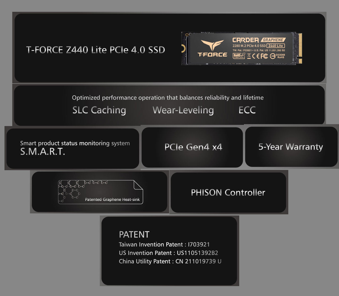 Team Group Z440 Lite M.2 PCIe SSD