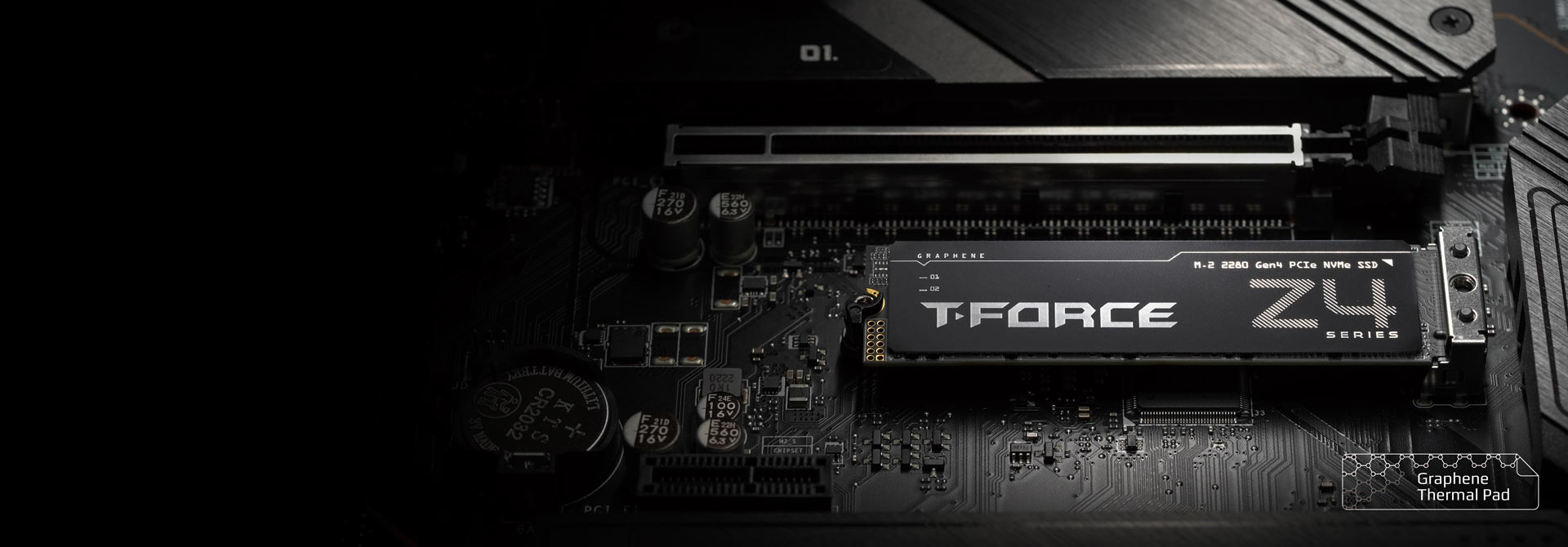 Team Group T-FORCE Z44A7Q M.2 PCIe SSD