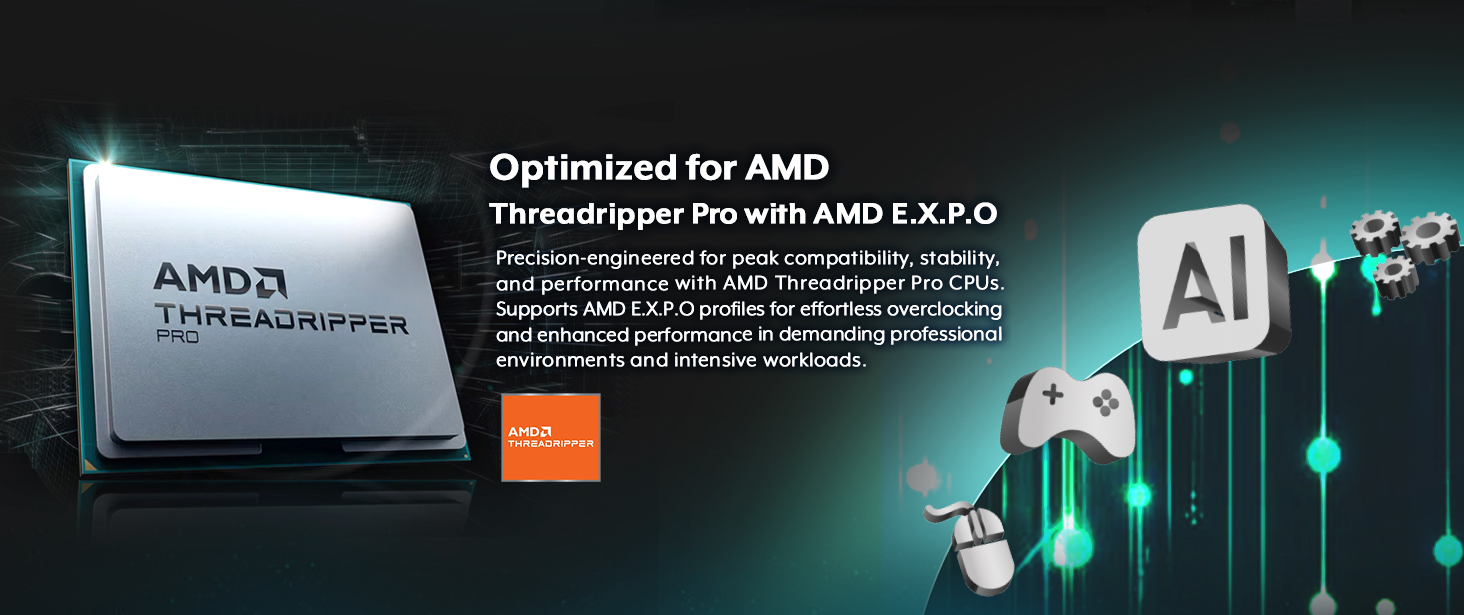 V-Color DDR5 OC R-DIMM RGB Workstation Memory