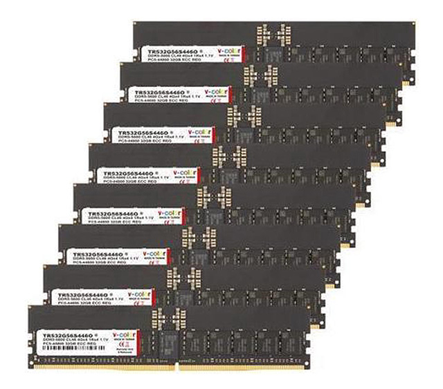 V-COLOR DDR5 ECC Registered DIMM Memory for Server and Workstations