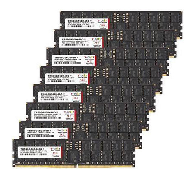 V-COLOR DDR5 ECC Registered DIMM Memory for Server and Workstations