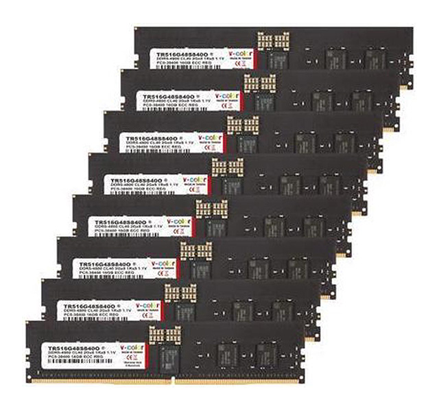 V-COLOR DDR5 ECC Registered DIMM Memory for Server and Workstations