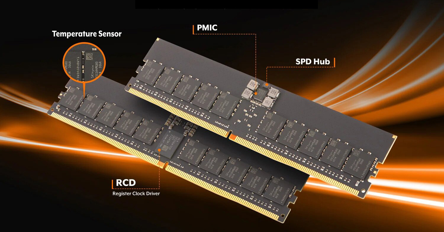 V-COLOR DDR5 ECC Registered DIMM Memory for Server and Workstations