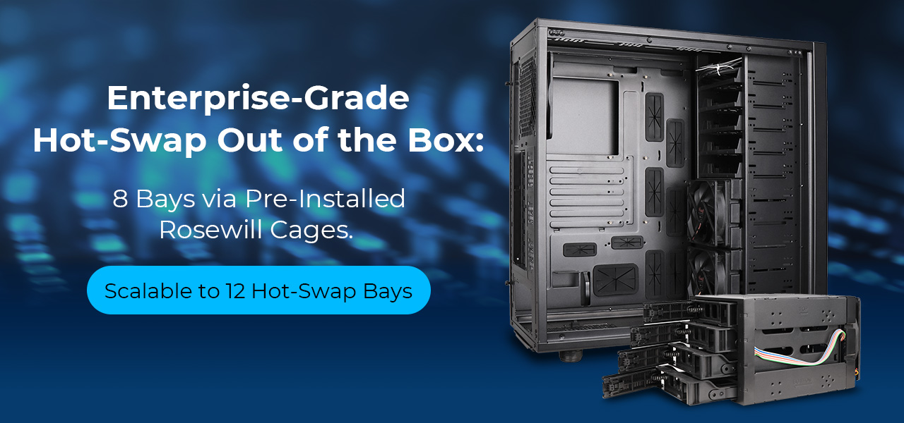 Rosewill THOR NAS PRO Full Tower Workstation Case 