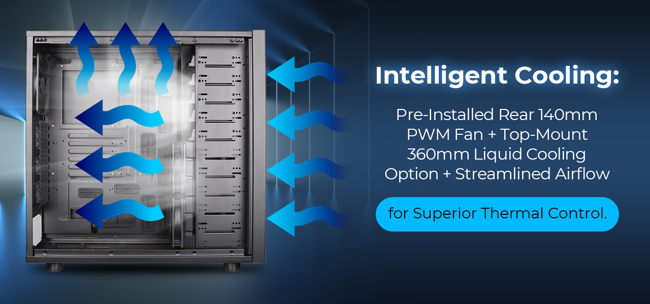 Rosewill THOR NAS PRO Full Tower Workstation Case 