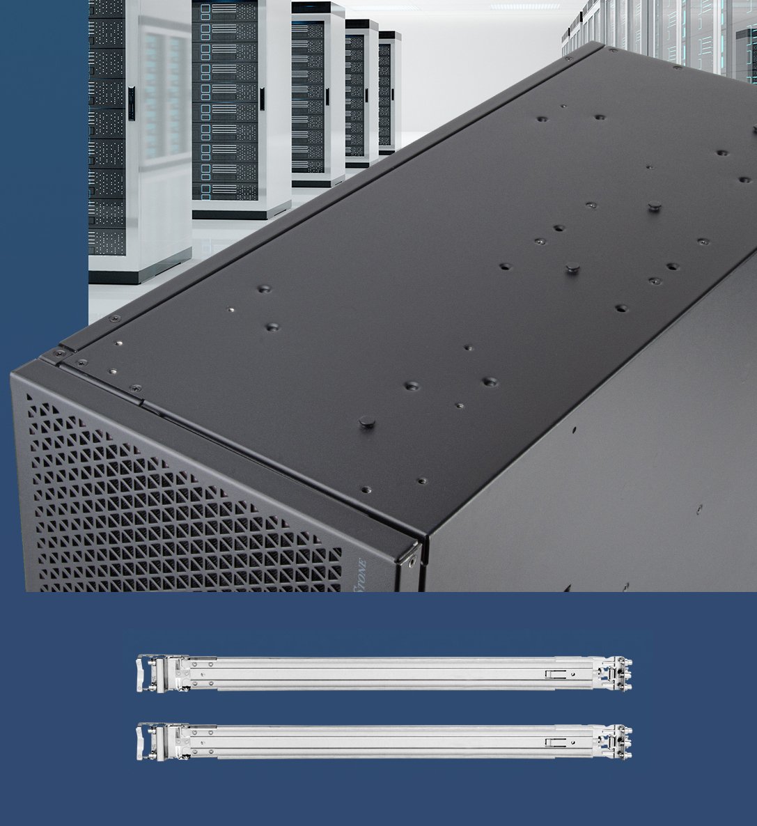 SilverStone RM52 5U rackmount server chassis