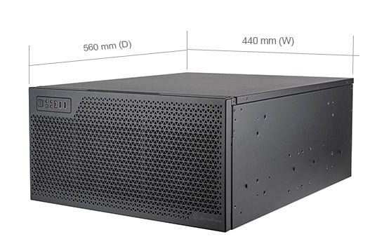 SilverStone RM52 5U rackmount server chassis