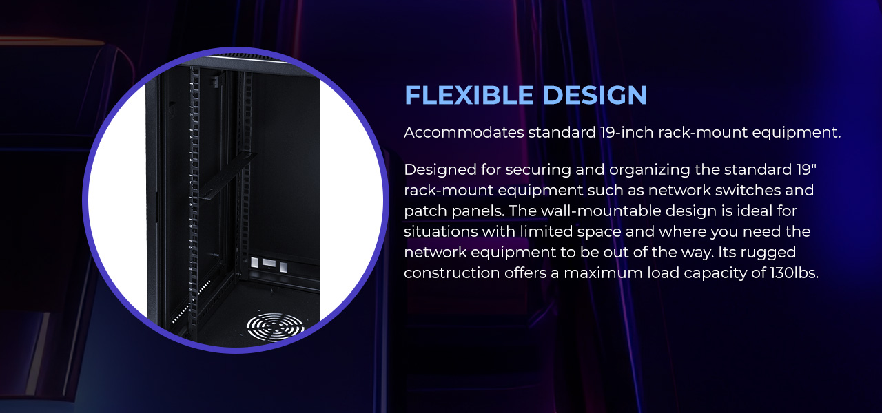 Rosewill RSWM-12U001 12U Server Rack Enclosure with Glass Door