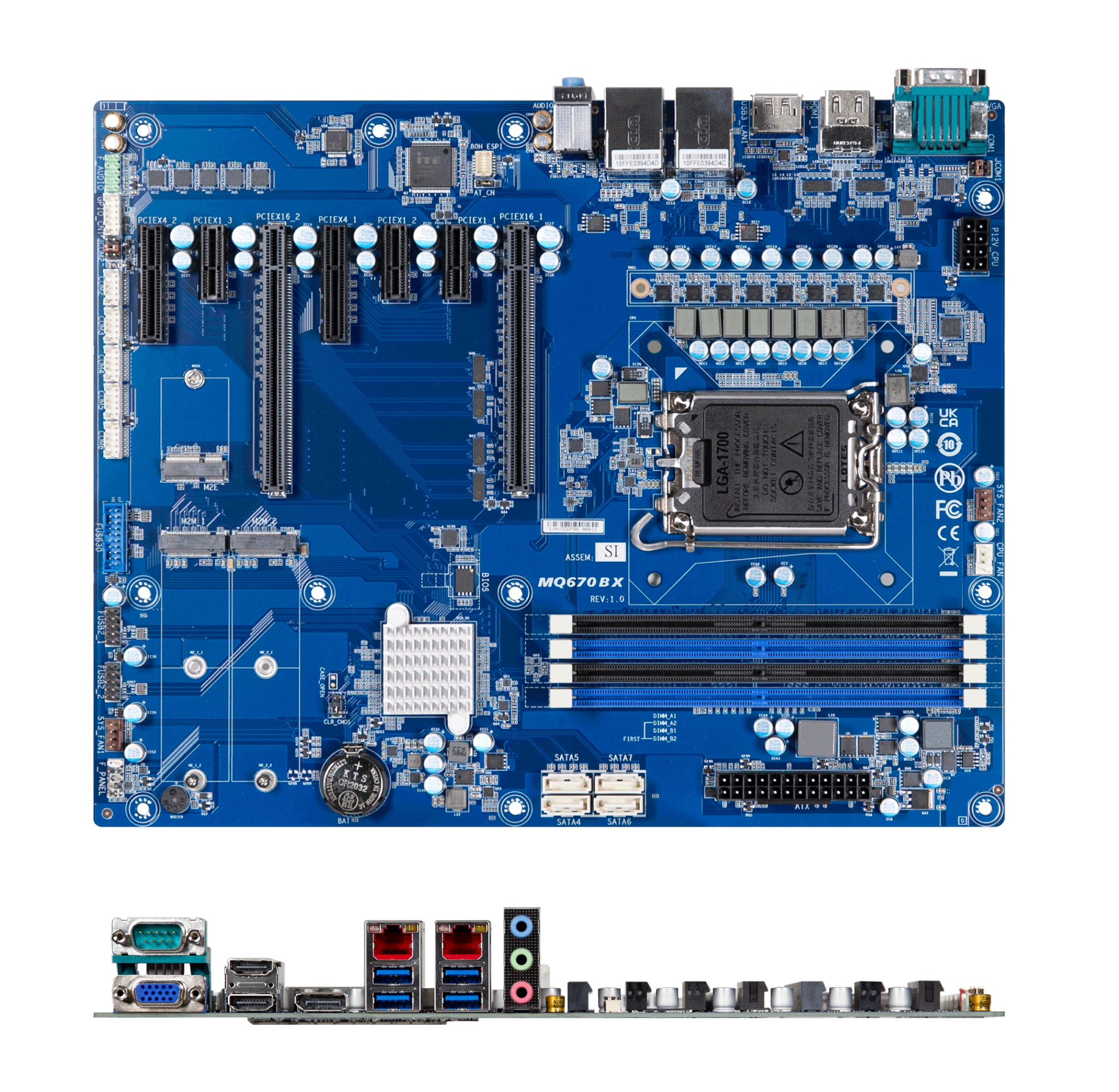 GIGAIPC ATX-Q670B ATX Motherboard with Intel® Q670 Chipset