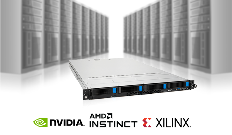 ASUS RS700A-E12-RS4U-16W10G 1U Rackmount Barebone 