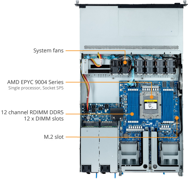 GIGABYTE R163-Z30-AAB2 Rack Server