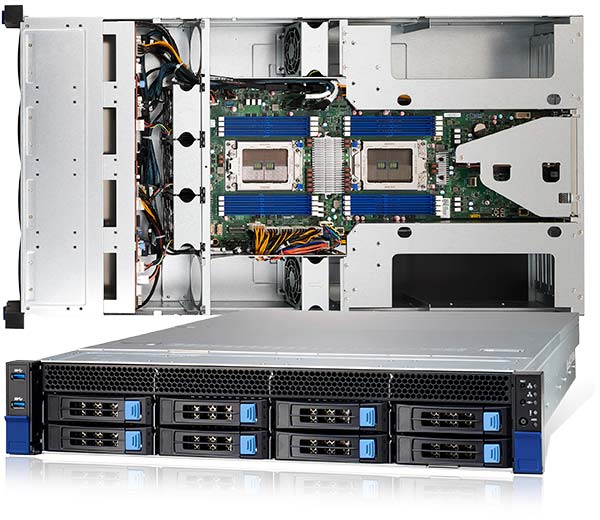 Tyan Transport HX TN83-B8251 2U2S 4-GPU HPC Server