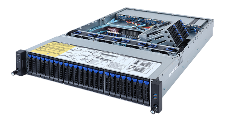 GIGABYTE R262-ZA0 1U Rackmount Server Barebone