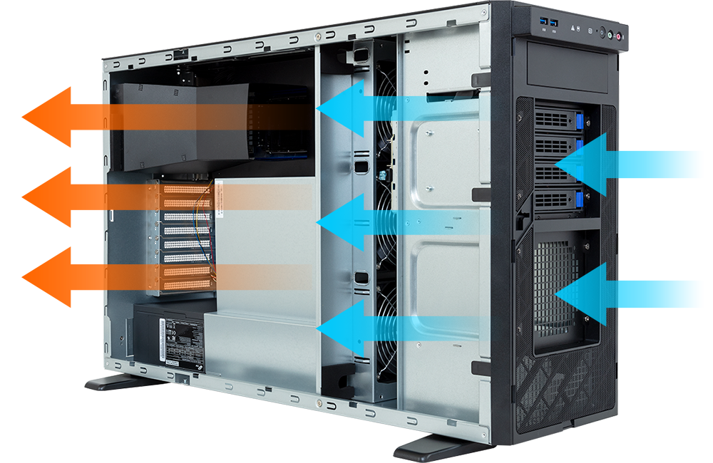 ABS Zaurion Ruby Tower GPU Workstation