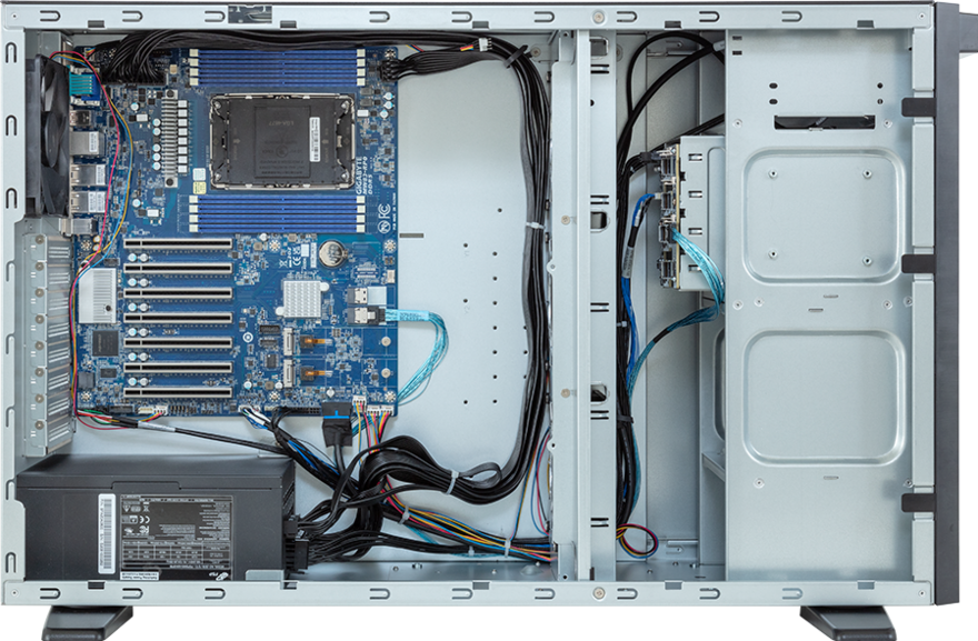 ABS Zaurion Duo Aqua Tower GPU Workstation