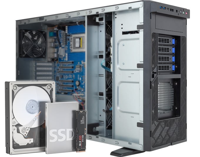 ABS Zaurion Duo Ruby Tower Dual-GPU Workstation