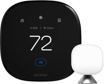 ecobee New Smart Thermostat Enhanced - Programmable Wifi Thermostat - Works  with Siri, Alexa, Google Assistant - Energy Star Certified - Smart Home 