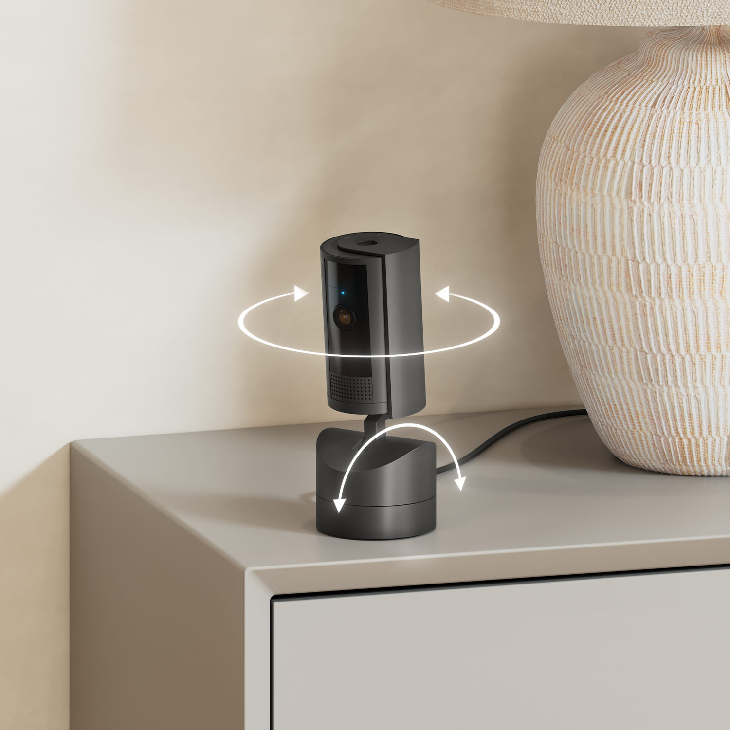 Ring Pan-Tilt Indoor Wired 1080p Surveillance Camera
