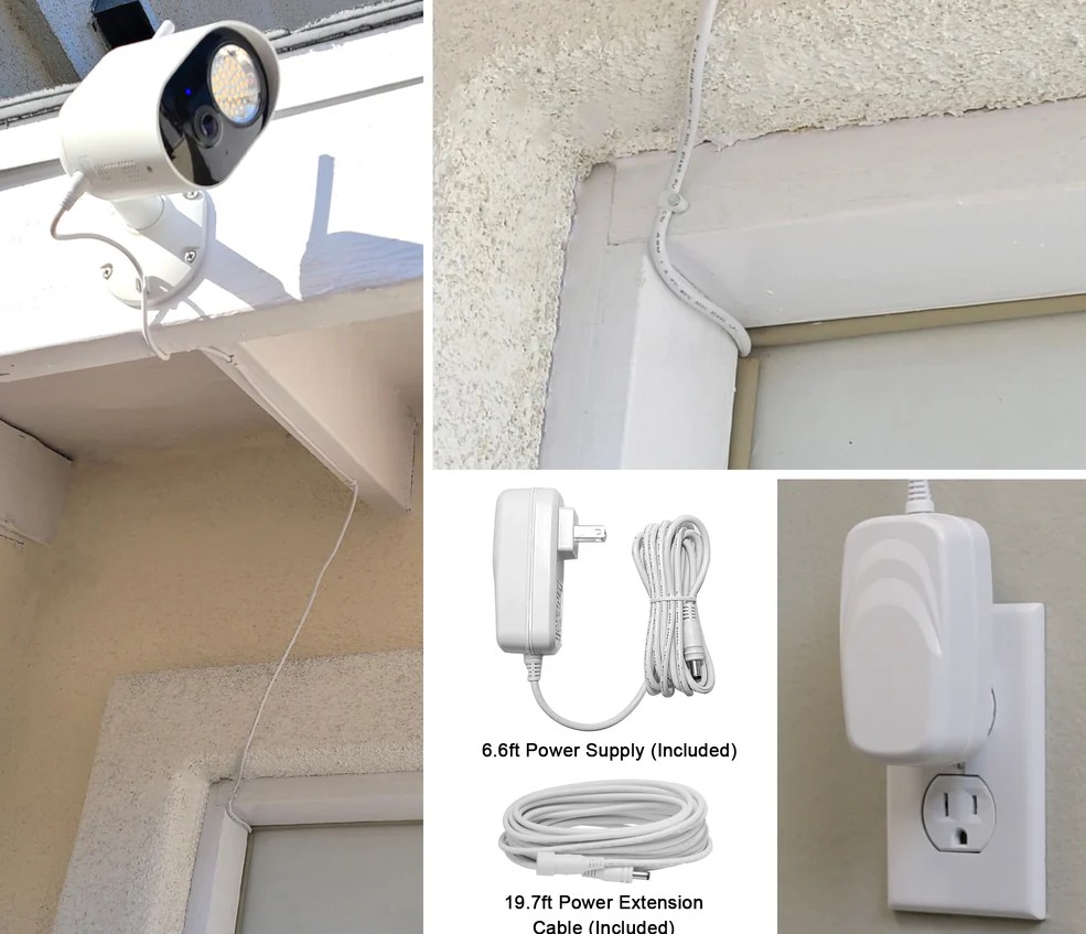 TOUCAN TSLC10WU Security Floodlight Camera