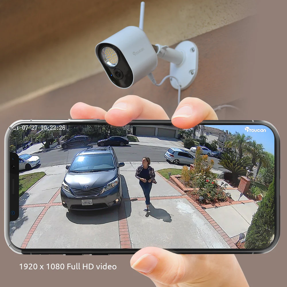 TOUCAN TSLC10WU Security Floodlight Camera