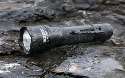 anker bolder lc40 rechargeable flashlight led torch Anker Rechargeable Bolder LC40 Flashlight, LED Torch, Super Bright 400  Lumens CREE LED, IP65 Water Resistant, 5 Modes High/Medium/Low/Strobe/SOS,  Indoor/Outdoor (Camping, Hiking and Emergency Use)