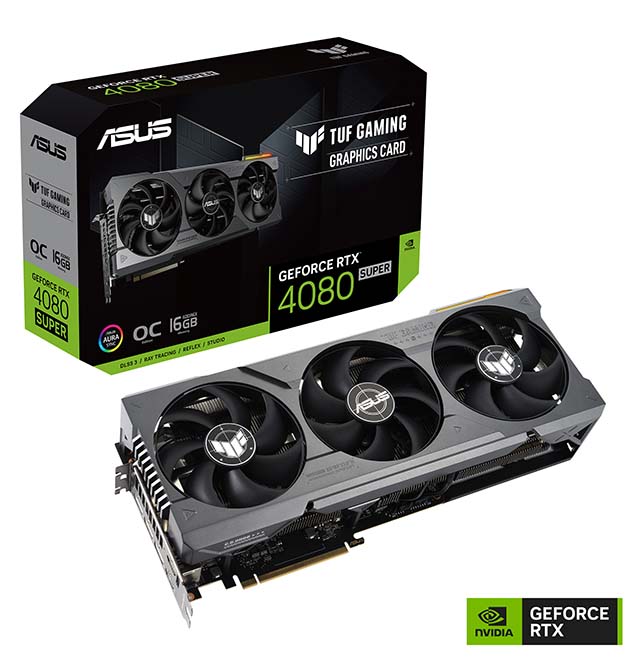 ASUS TUF Gaming NVIDIA GeForce RTX 4080 SUPER OC Edition Gaming Graphics Card