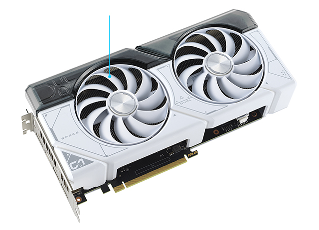 ASUS Dual GeForce RTX 4070 SUPER OC Edition graphics card