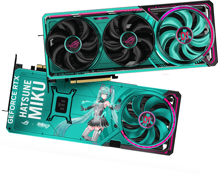 ASUS ROG Astral GeForce RTX 5080 16GB GDDR7 OC HATSUNE MIKU EDITION Graphics Card
