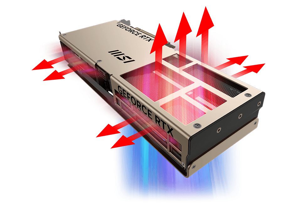 MSI GeForce RTX™ 5070 12G INSPIRE 3X OC Graphics Card