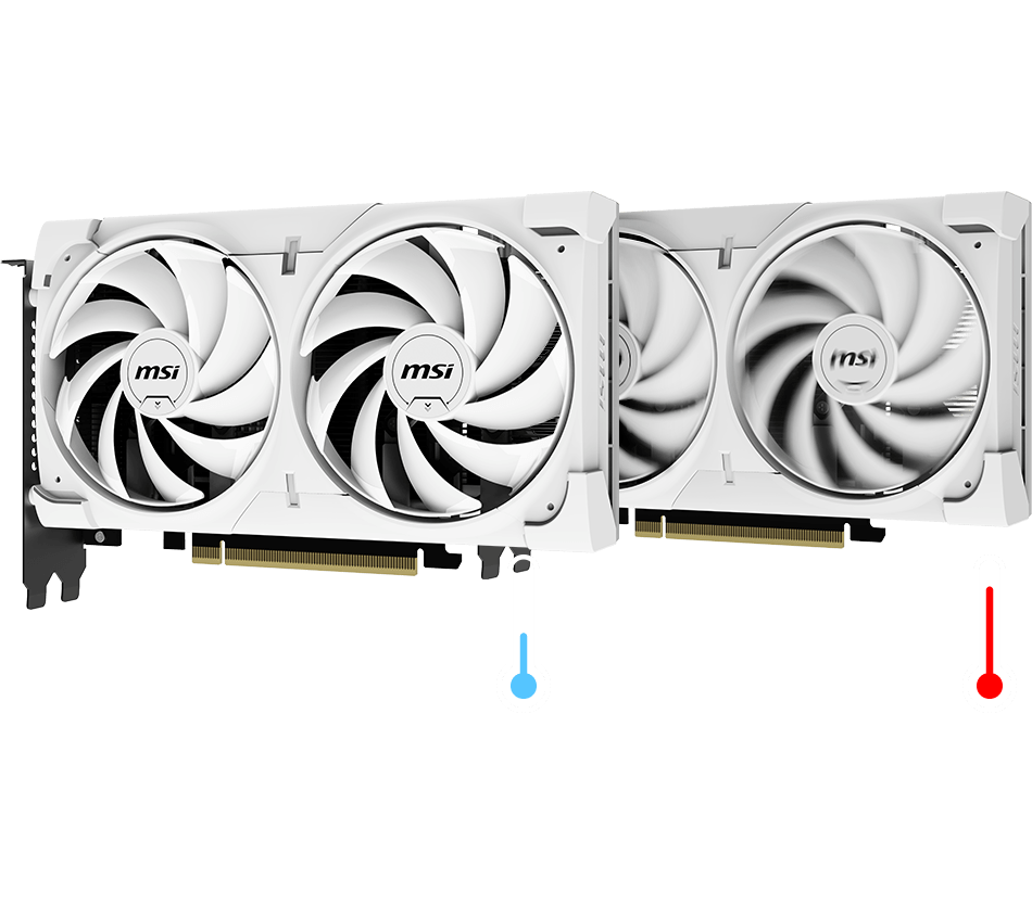 MSI GeForce RTX 5060 8G VENTUS 2X OC WHITE Graphics Card
